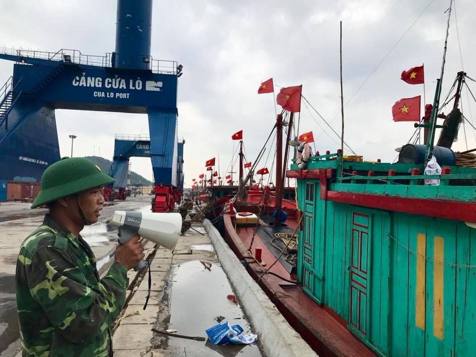 Các địa phương chủ động ứng phó bão số 3